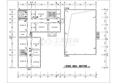 某三層教學(xué)樓地板輻射采暖給排水消防設(shè)計(jì)施工圖